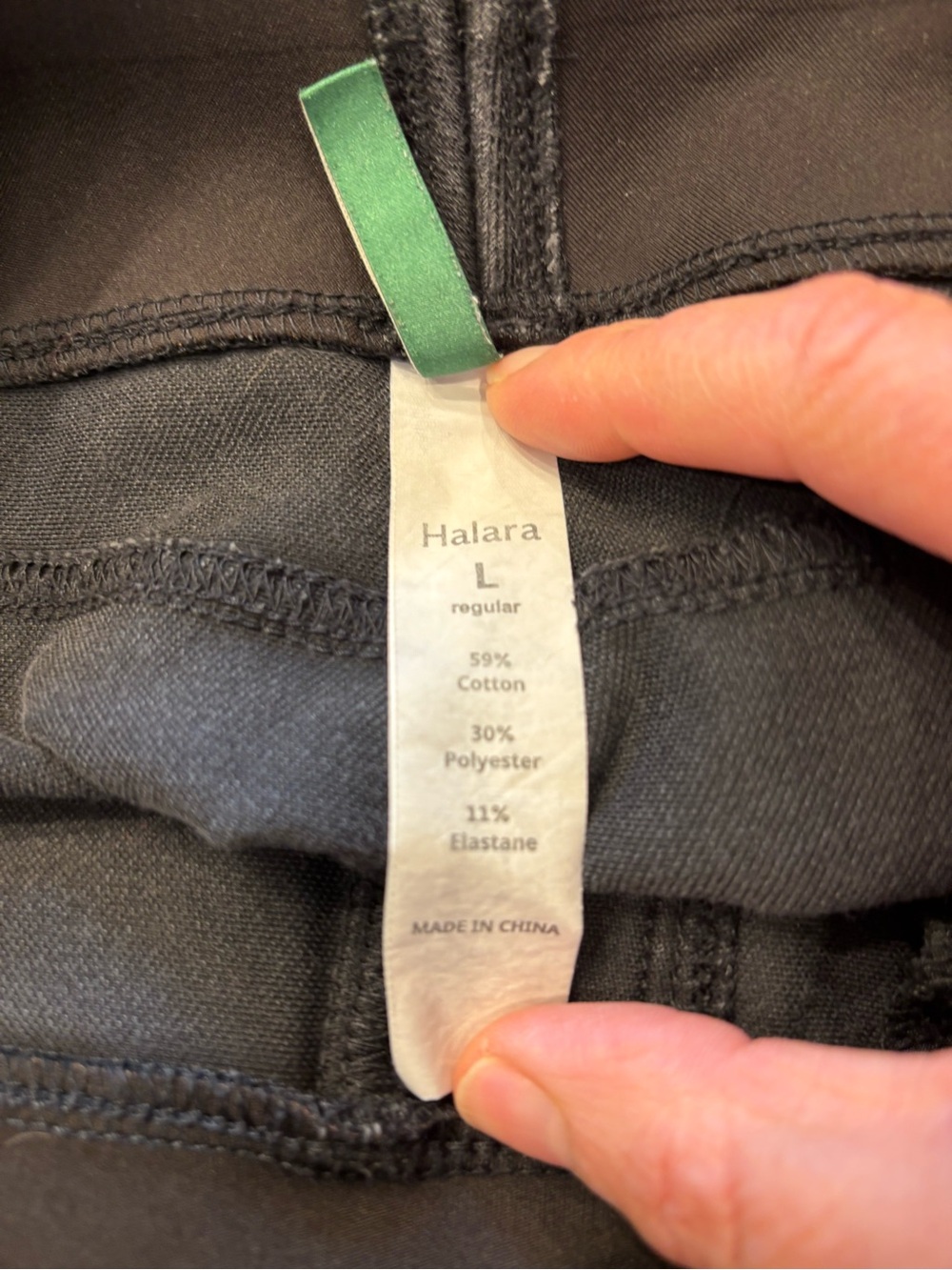3 Pairs Halara Flex Denim Washed Casual Jeans, washed blue, washed black, black - Picture 7 of 9